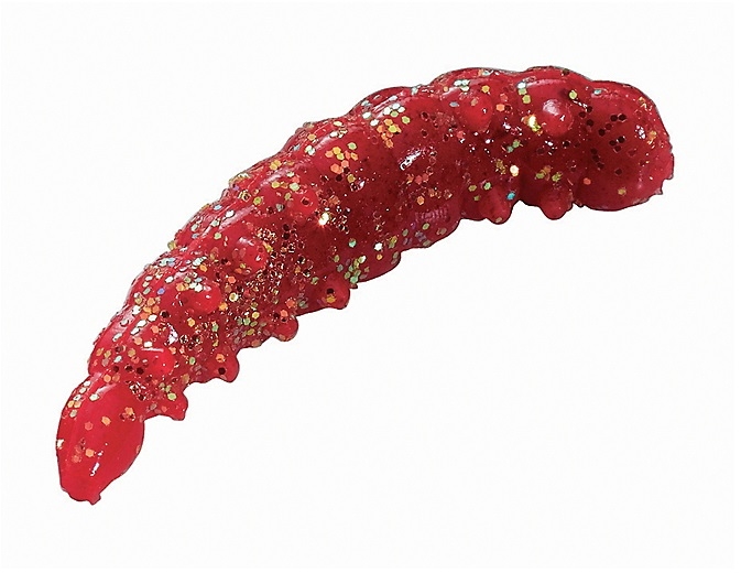 Softbait Berkley Powerbait Power Honey Worms 2.5 cm col. Red/S Softbait Berkley Powerbait Power Honey Worms 2.5 cm col. Red/S