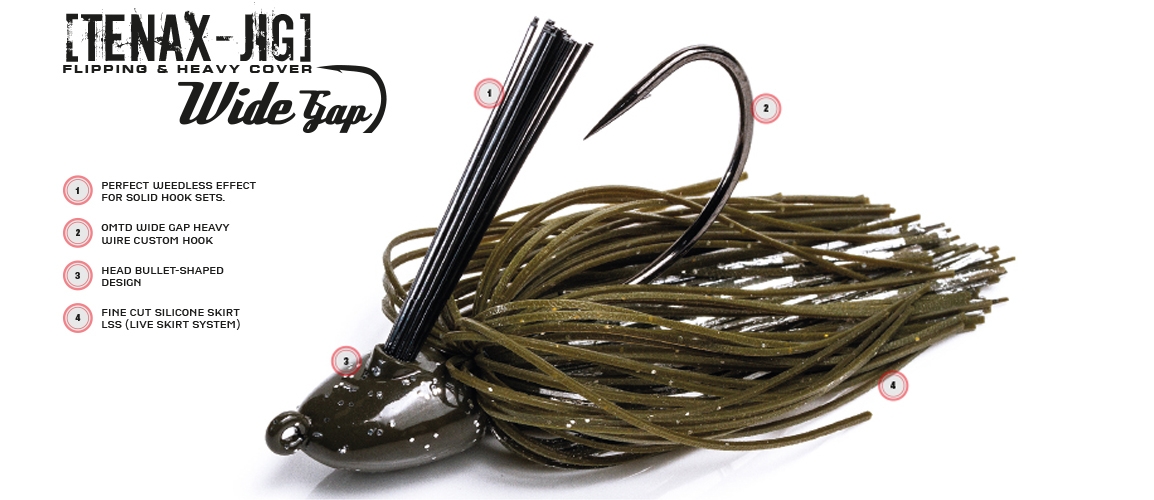 Artificiale Molix Tenax Jig 1/2 oz WIDE GAP