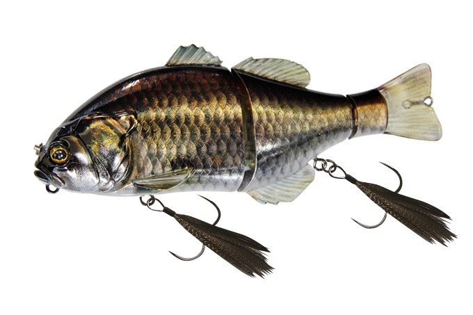 Swimbait Jackall Chibitarel col. RT Silver Mirror Hera