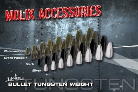 Piombi Molix Bullet Tungsten Silver