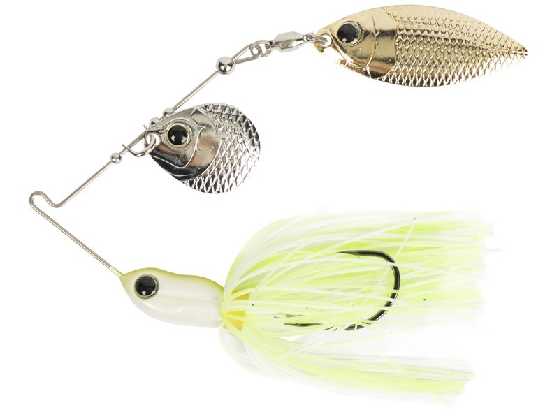 Spinnerbait Deps Minibros 3/8 TW col. #10 White Chart