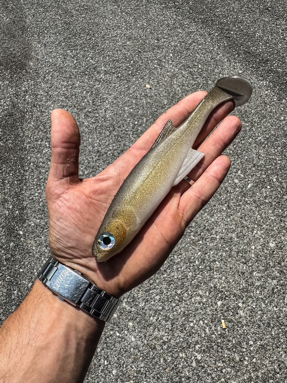 Soft Swimbait Veeu Snack Burno Shad Tail