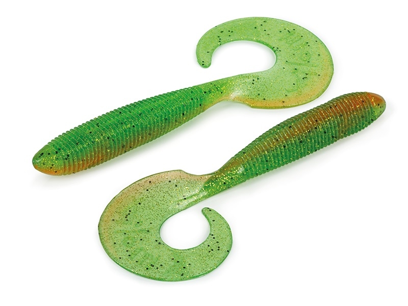 Softbait Molix RA Grub 4” Bulk col. 487 Hot Perch (1pz )