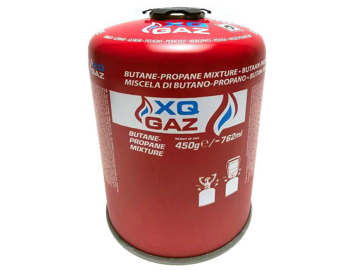 Bombola Gas Filettata XQ Gaz 450 g (762 ml)
