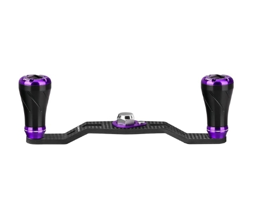 Manetta Doppia Casting Gomexus Carbon 95mm ALU Black/Purple (7X4)