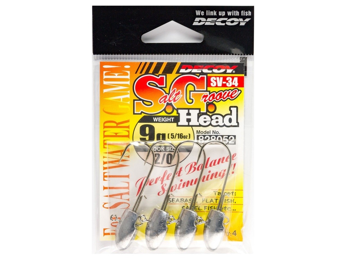 Testa Piombata Decoy Jig Head SV-34 S.G. Head
