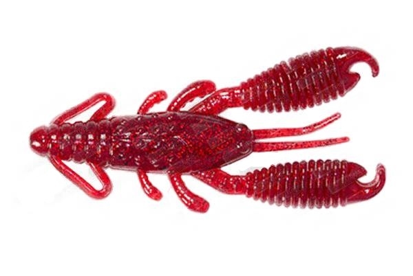 Gambero Reins Ring Craw Mini 2.5" col. 310 Strawbelly