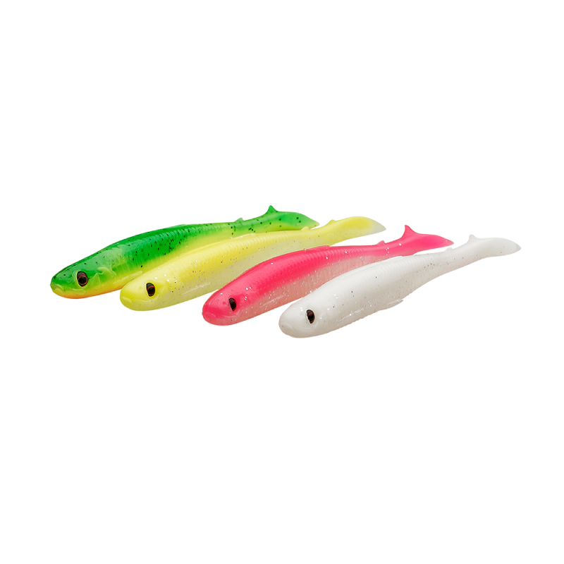 Soft Shad Savage Gear Slender Scoop Shad Dark Water Mix