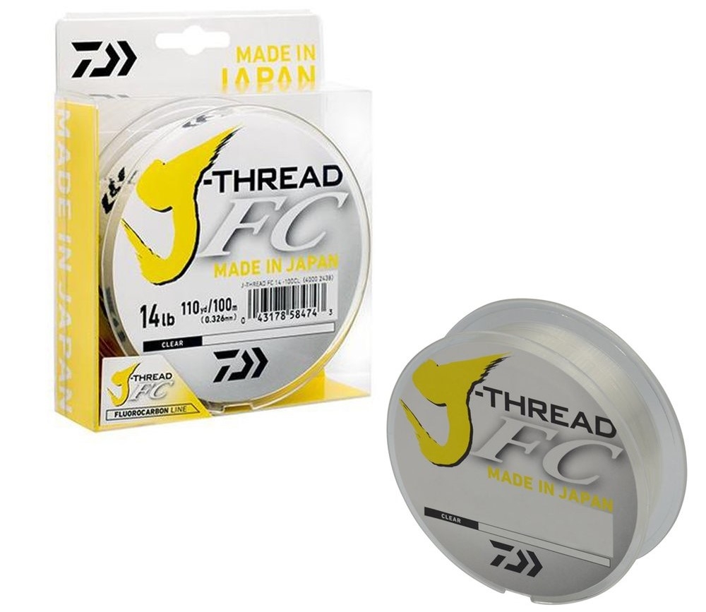 Filo Daiwa J-Thread Fluorocarbon Leader 100mt