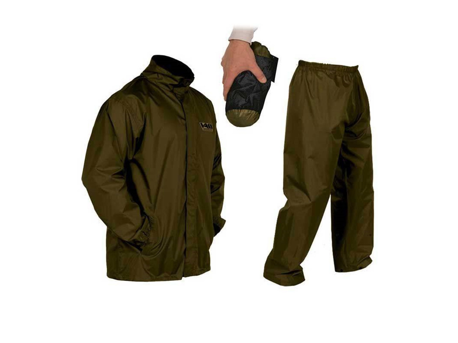 Completo antipioggia VASS-Tex Light Jacket & Trouser KHAKI Size XL