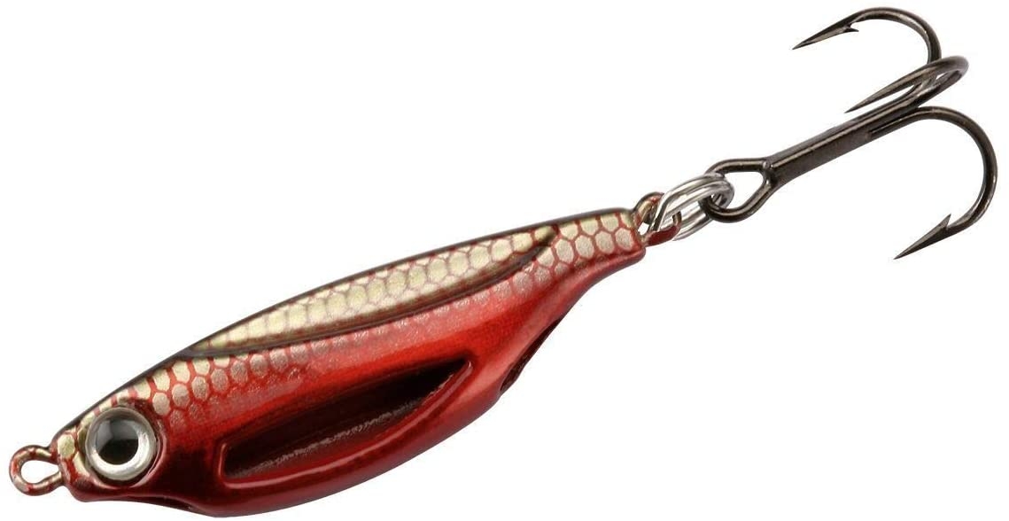 Rattle Spoon 13 Fishing Flash Bang 1.5” 3/8 oz col. Molten Hot Magma