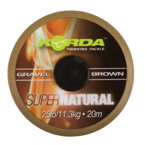 Treccia Korda Super Natural - Gravel Brown 25lb - 20m Treccia Korda Super Natural - Gravel Brown 25lb - 20m