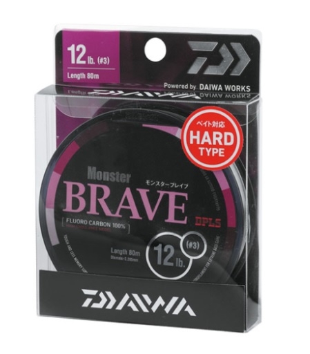 Fluorocarbon Daiwa Monster Brave 80mt 0,310 mm 14 lb