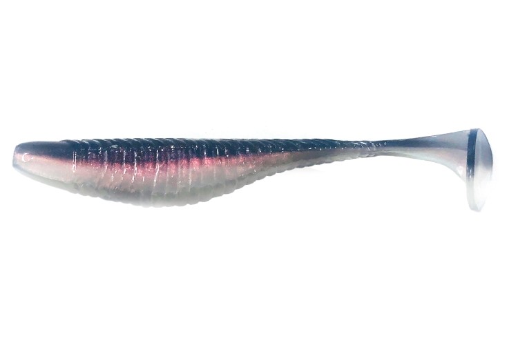 Softbait Damiki Armor Shad Paddle Tail 3” col. D451 RP Blue Pearl