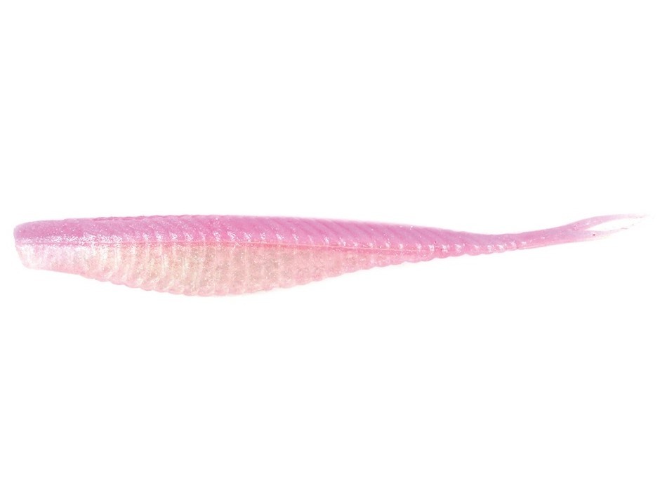 Soft Bait Damiki Armor Shad 5” 2T Col. D480 Pink Pearl White 2