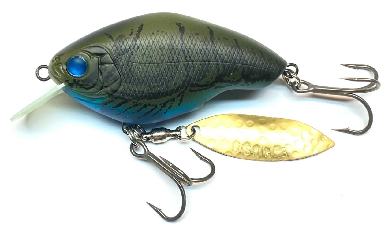 Shallow Crankbait Nishine Chippawa RB Blade col. Brown Craw Fish