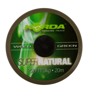 Treccia Korda Super Natural - Weedy Green  25lb - 20m