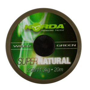 Treccia Korda Super Natural - Weedy Green 25lb - 20m Treccia Korda Super Natural - Weedy Green 25lb - 20m