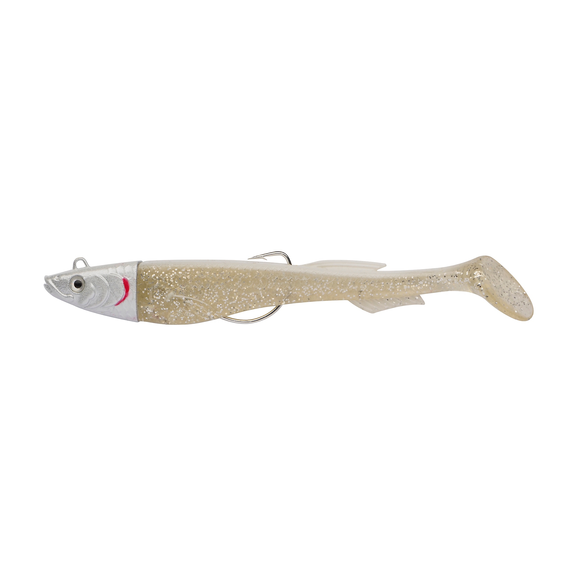 Soft Shad Berkley Power Sardine 12cm 20gr Col. Snow White