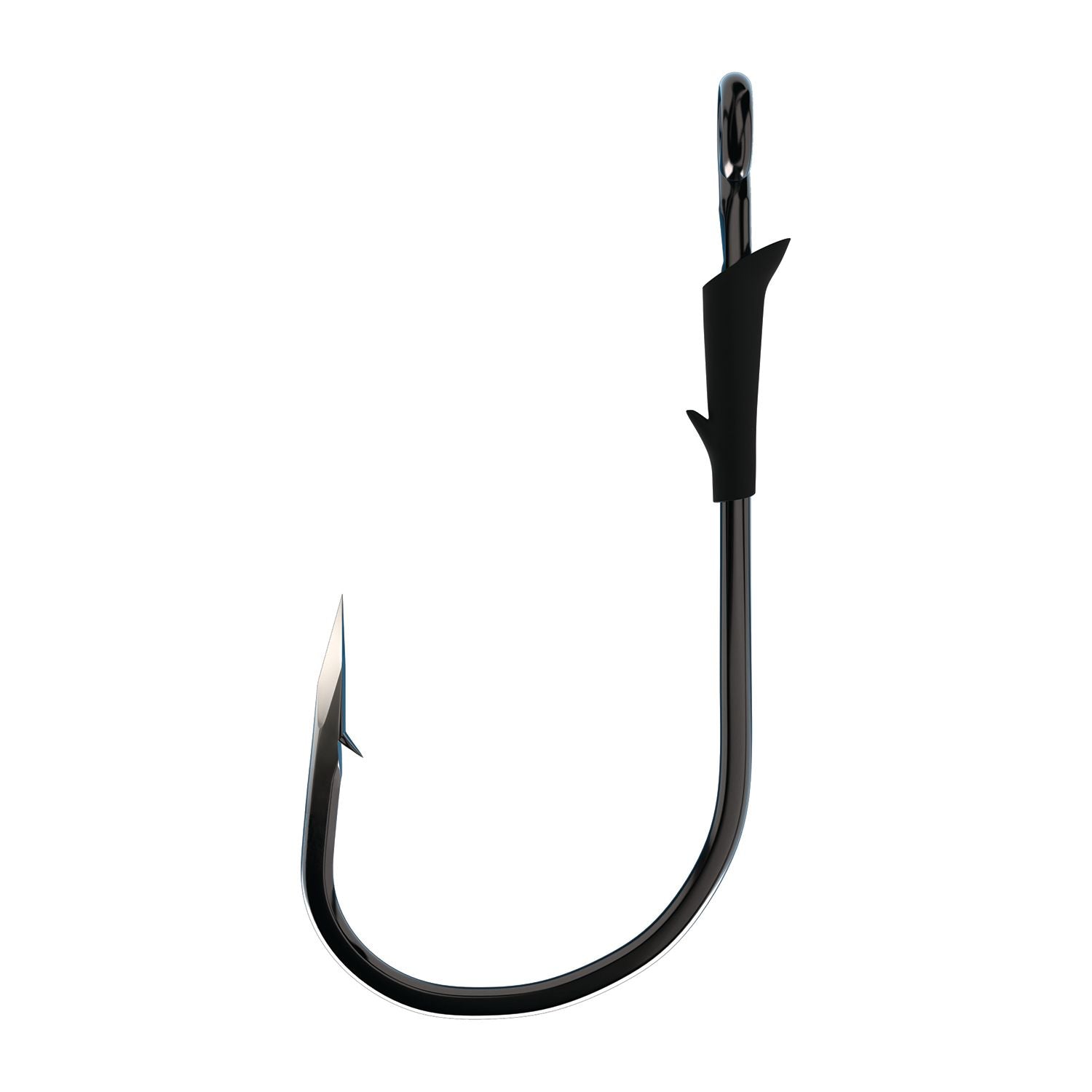 Amo tk130 flippin hook finish platinum black 6/0