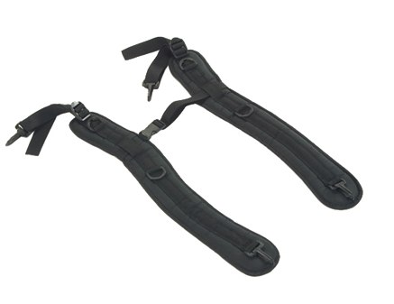 Bretelle back straps (trasporto belly boat)