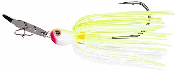 Thunder Cricket Vibrating Swim Jig Chartreuse White