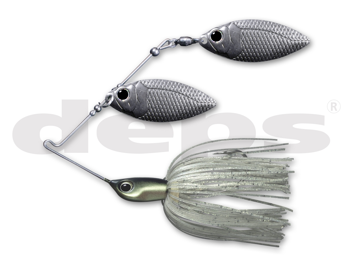 Spinnerbait Deps B Custom 1/2 DW col. #21 Mat Green Smoke