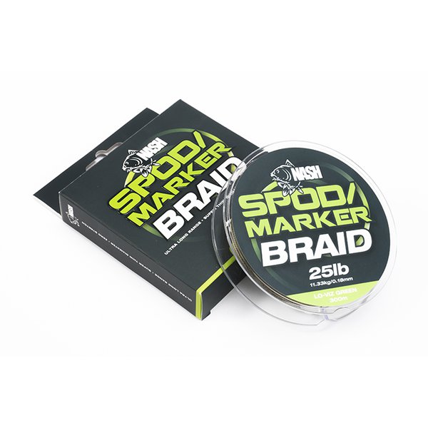 Treccia Nash Spod & Marker Braid 0.18mm Lo-Viz Green 300m