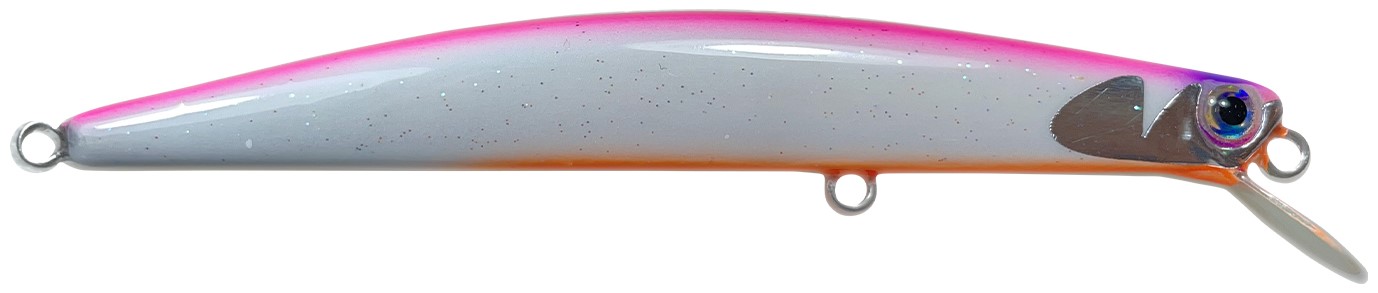 Jerkbait Urban Fishing 120 Slim S col. #RBA-Rosa Bianco Arancio