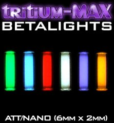 Betalight Gardner ATTS Tritium-Max (PAIR)