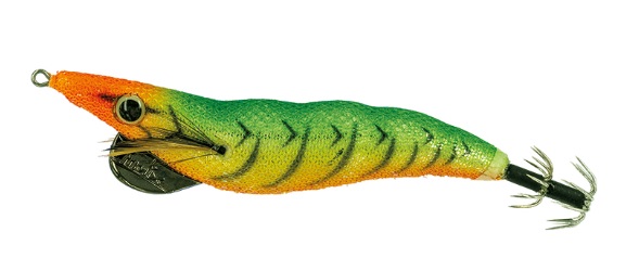 Totanare Molix Millerighe EVO EGI 3.0 col. 308 Lime Orange Totanare Molix Millerighe EVO EGI 3.0 col. 308 Lime Orange