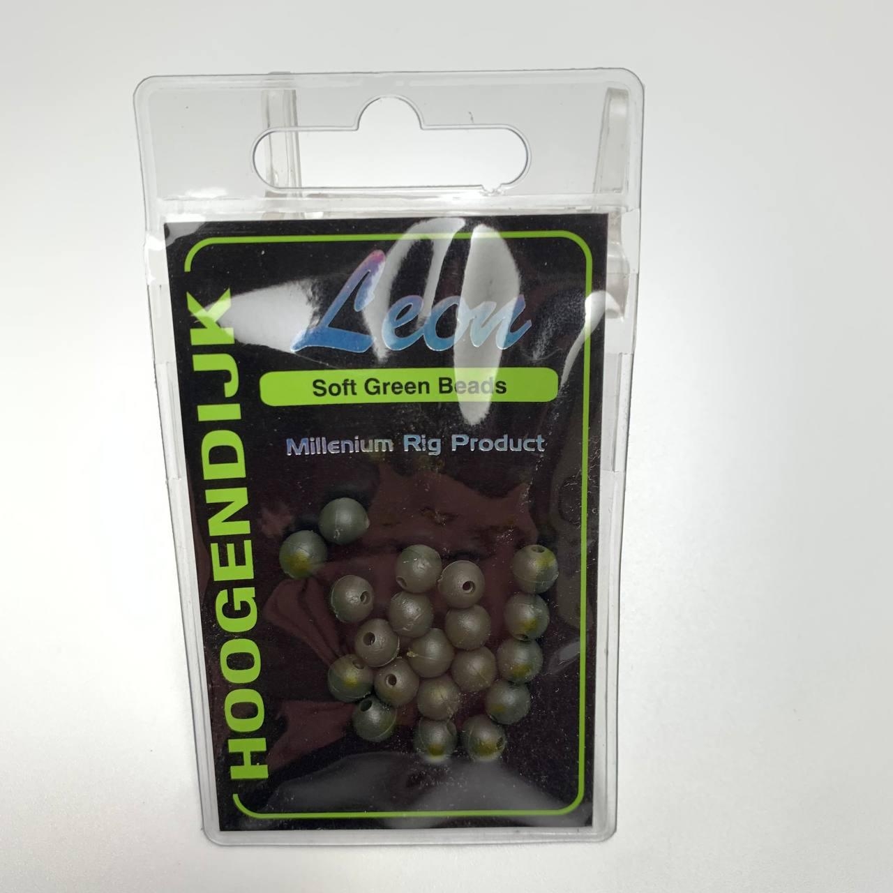 Leon Millennium Soft Green Beads