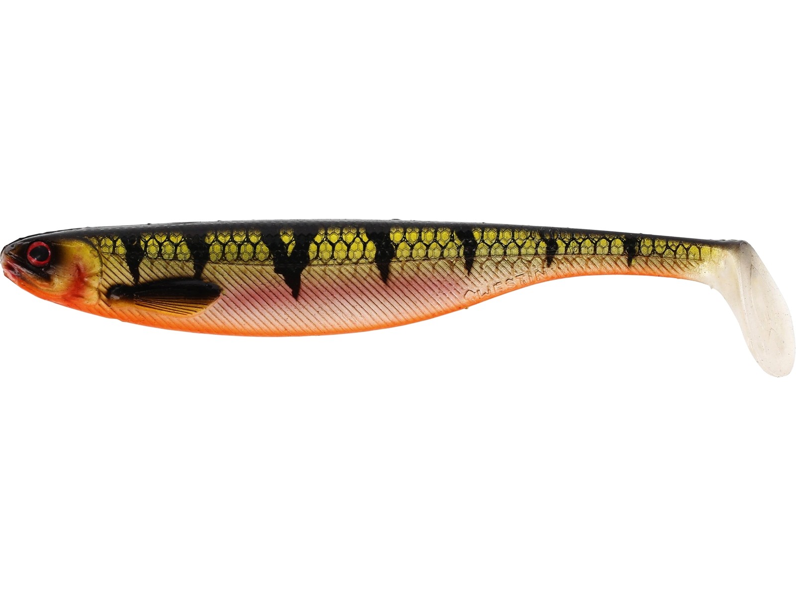 Shad Westin ShadTeez Slim 10cm 6g Col. Bling Perch 3pcs Shad Westin ShadTeez Slim 10cm 6g Col. Bling Perch 3pcs