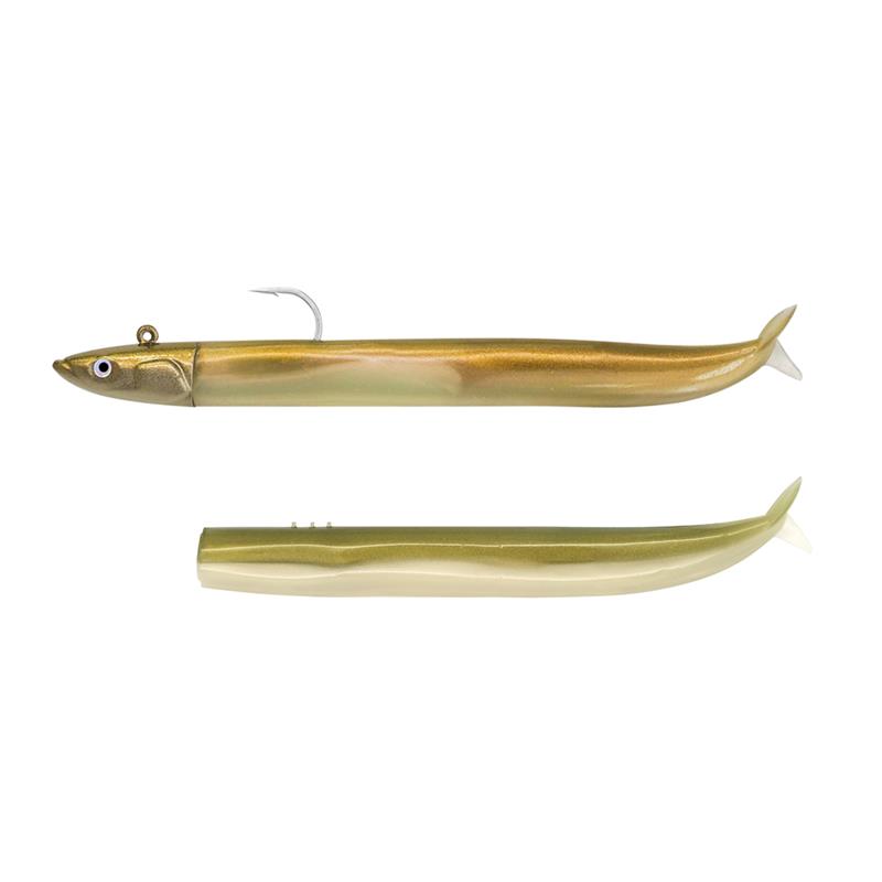 Combo Fiiish Crazy Sand Eel 220 n°5 OffShore 60 g col. Gold