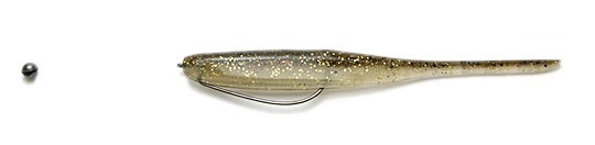 Drop Shot Minnow Keitech Shad Impact 3"