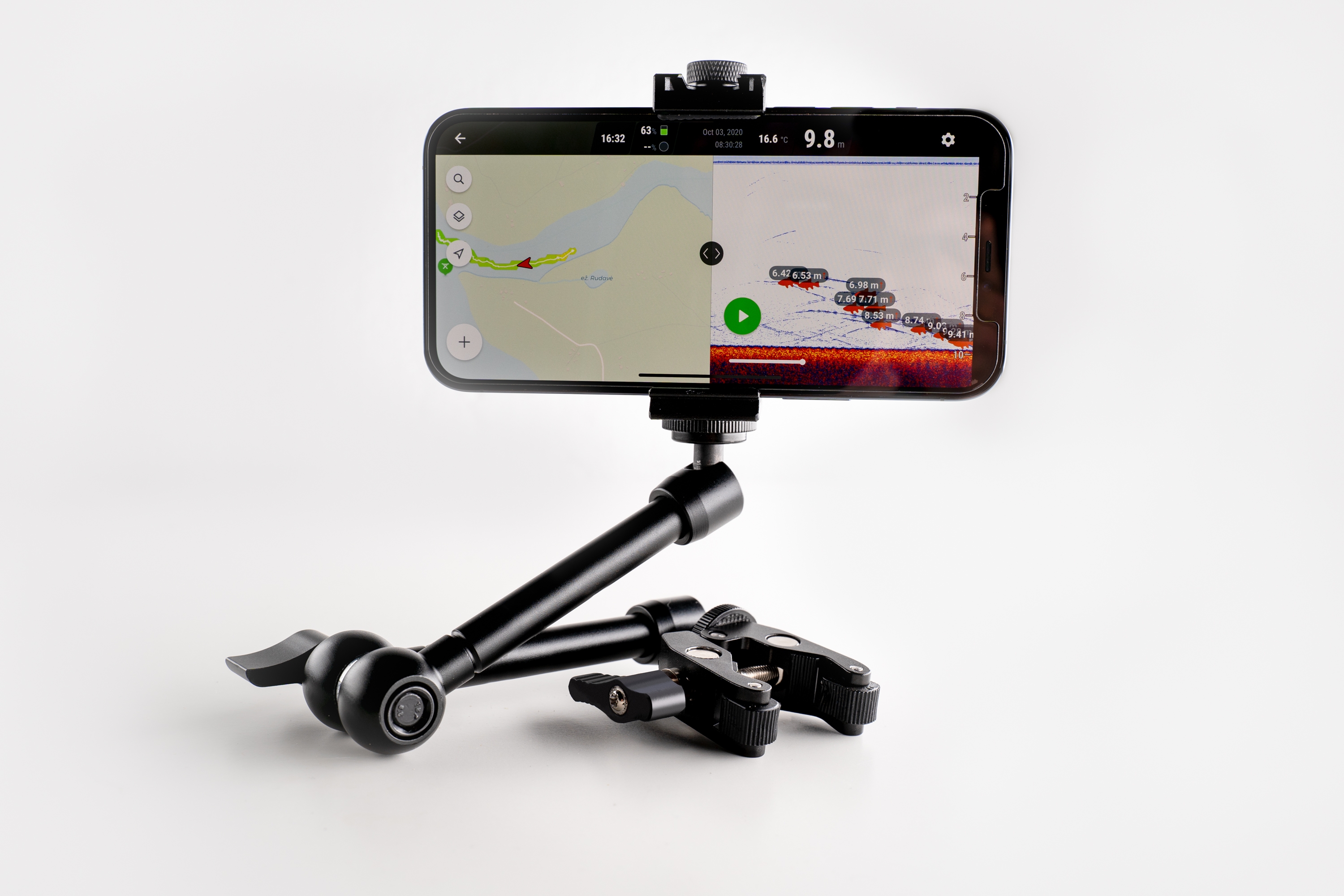 Braccio snodabile Deeper Phone Holder