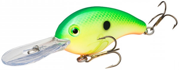 Crankbait Strike King Pro-Model Series 5 col. 509 Green Back Chart