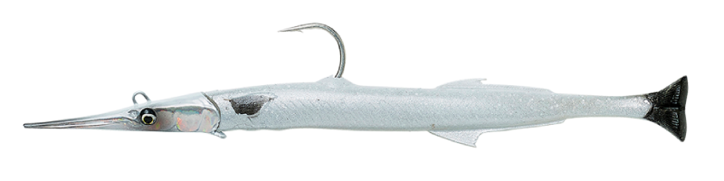 Softbait Savage Gear SG 3D Needlefish Pulsetail 14 Pearl Wht Silver