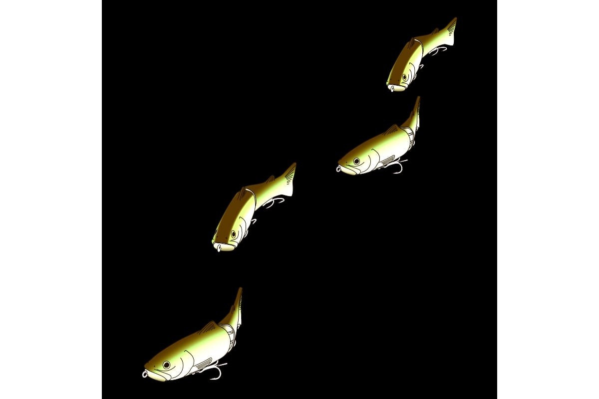 Glide Bait Deps New Slide Swimmer 175 SS Limited