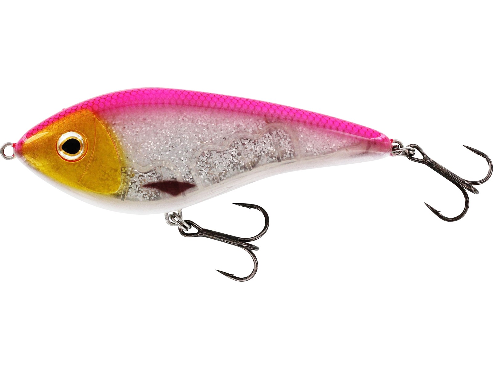Pike Jerk Westin Swim Glidebait 15cm 107g SP col. 3D Pink Headlight