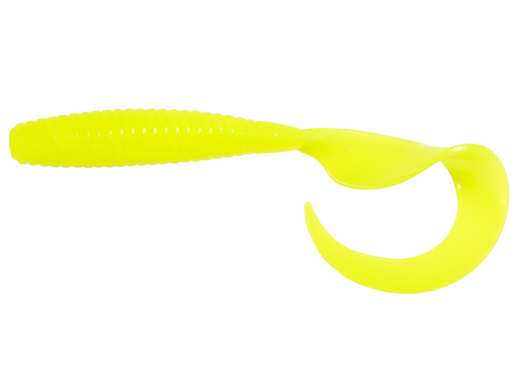 Curly Tail Grub Z-Man Doormatadorz 5" col. 83 Hot Chartreuse