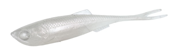 Soft Minnow Molix RT Fork Flex 5" (4 pcs) Col. 92 Pearl White