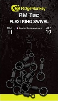 Ridgemonkey RM-Tec Flexi Ring Swivel size 11