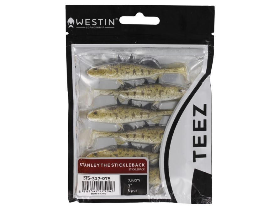 Shad Westin Stanley the Stickleback Shadtail 7,5cm