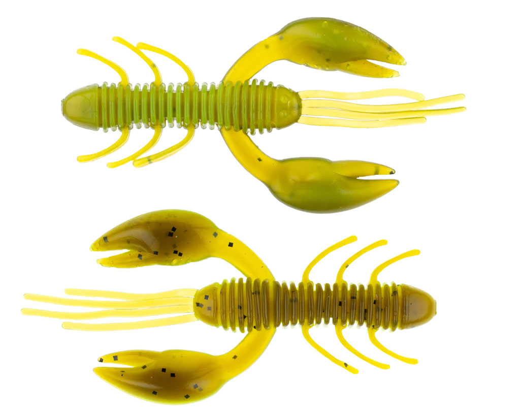 Gambero Netbait Baitfuel Zaga Craw 2" col. X76596 Green Pmpkn Chrtrs