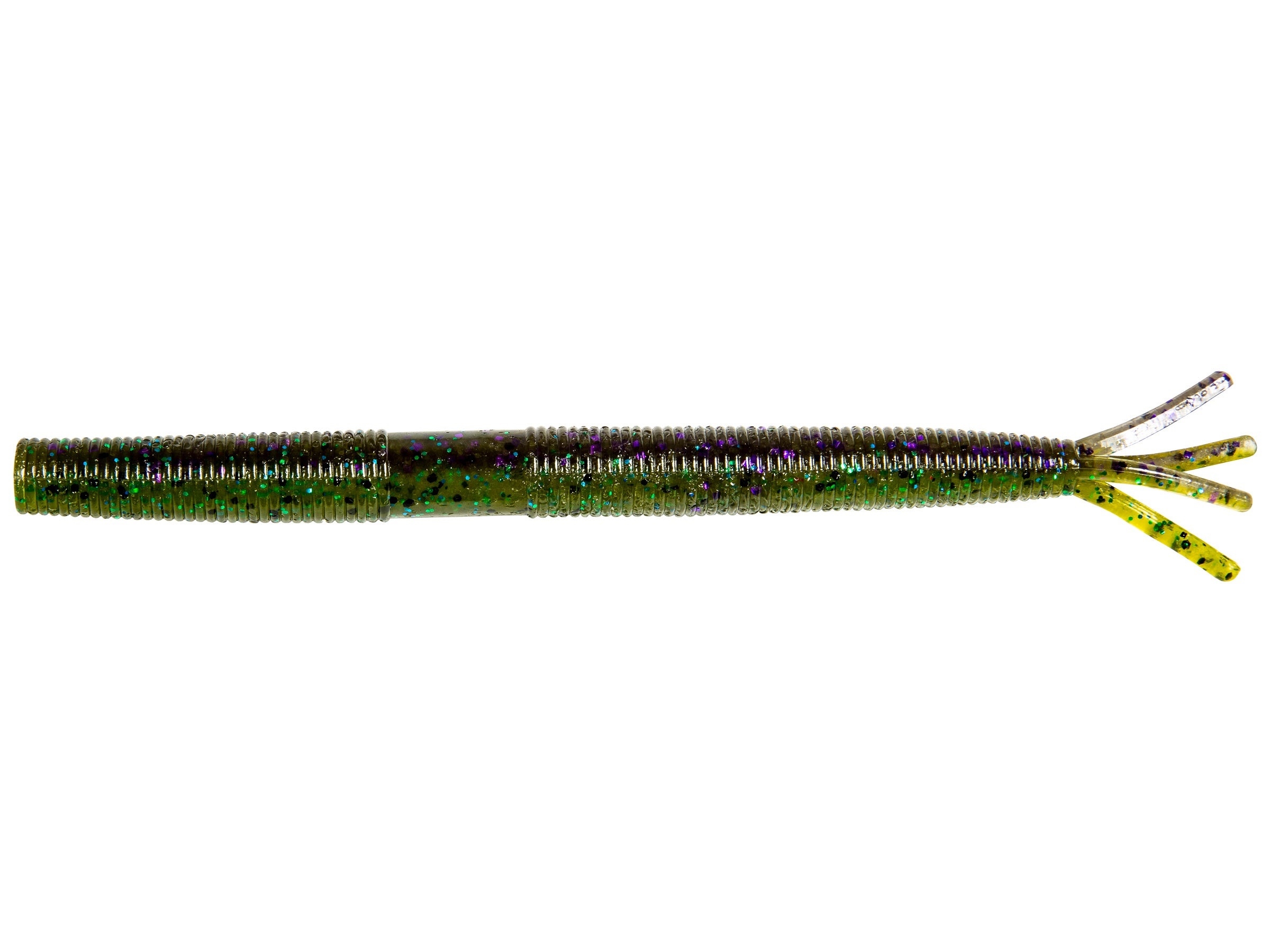 Ned Rig Worm Z-Man Bang Stickz 5.75" col. 298 Sprayed Grass