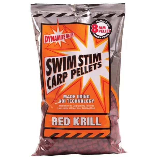 Pellets Dynamite Swim stim red krill 8mm 900g