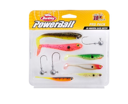 Kit Berkley Pro Pack Jig Minnow Dark Water