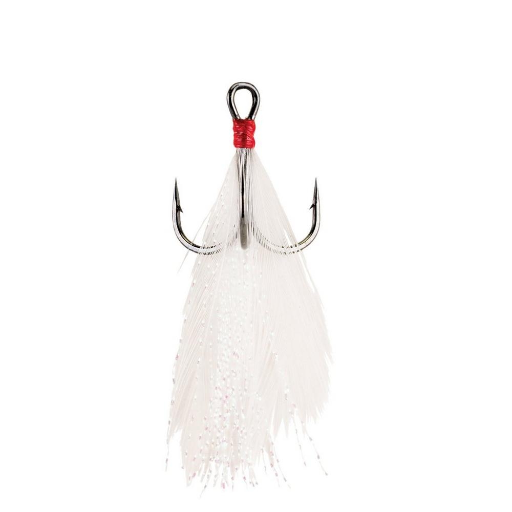 Ancoretta Berkley Fusion19 Feathered Treble Hook col. White