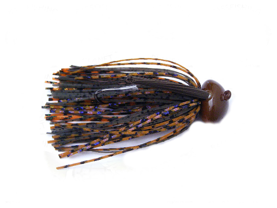 Jig Evergreen Reaction Football 3/4 oz col. 124 Pumpkin Claw